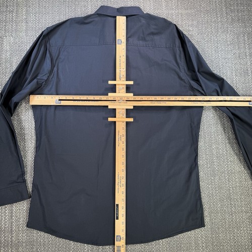 Camicia Cinch Uomo XL Nera Arena Flex Vestibilità Moderna Bottoni Cowboy Western Nuova con etichette - Foto 11 di 23