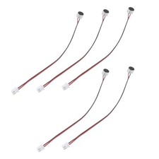 TOYANDONA 5pièces Microphone à Condensateur Électret Mini avec Fil Terminal L...
