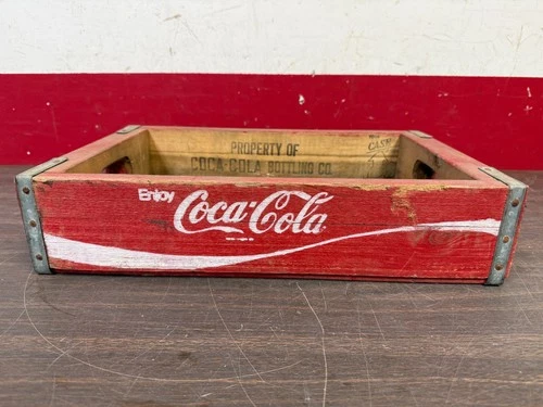 VINTAGE COKE COCA COLA WOODEN CRATE ANTIQUE DISPLAY 226