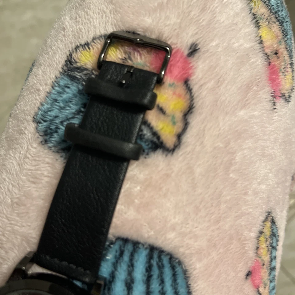 Steve Madden手表男士黑色不锈钢防水 — 第 3/4 张图片