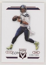 2019 Panini Chronicles Vertex Red 129/199 Russell Wilson #V-27 g1z
