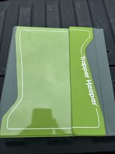 Green TRAPPER KEEPER 1.5" Binder 2007 Customizable Cover Pockets  Dividers
