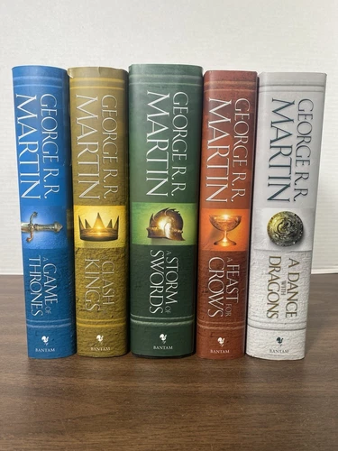 A Song of Ice and Fire Hardcover Book Set Game of Thrones George RR Martin