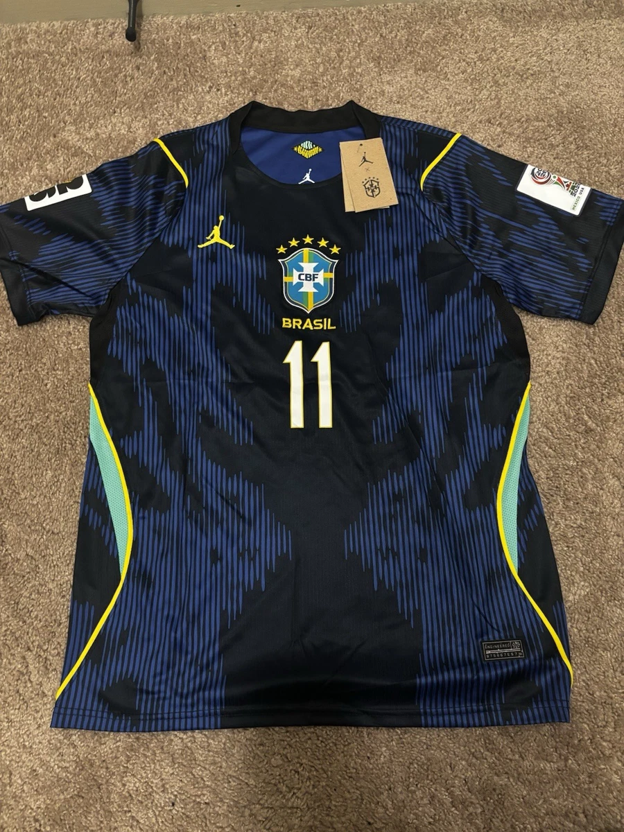 Brazil Black National Team Soccer Fan Apparel & Souvenirs for sale