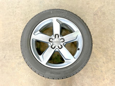 2015-2018 Audi Q3 Wheel Rim Tire 2355018 7x18 5 Spoke Silver Oem Lot2607 2015-2018 Audi Q3 Wheel Rim Tire 2355018 7x18 5 Spoke Silver Oem Lot2607