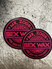 Sex Wax Decals Volcom RVCA Futures T C Vans Ripcurl Channel Islands Billabong FC