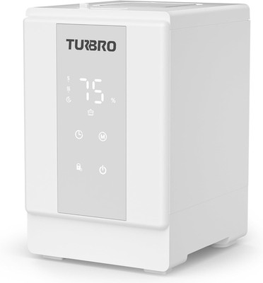 4L Stainless Steel Baby Humidifier, 500ml/h Warm Mist for Nursery