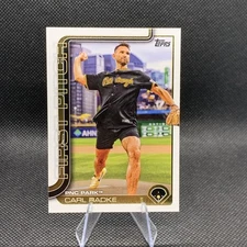 2025 topps series 1 first pitch carl radke