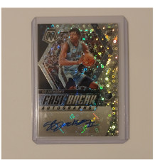 Panini 2023-24 Mosaic Fast Break auto GG Jackson II Memphis Grizzlies Rookie