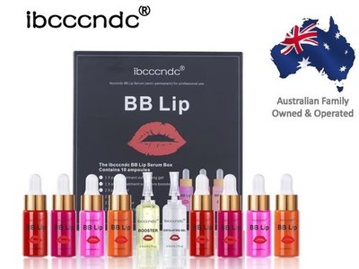 BB Lips Ampoule Serum Starter Kit Set Semi-Permanent Lip Gloss Tinted Pigment