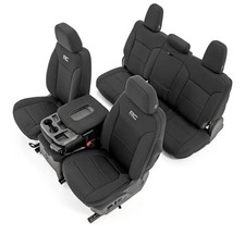 Rough Country Neoprene Seat Covers for Chevy Silverado  GMC Sierra 1500 201...