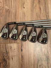 Callaway big Bertha iron set 6-pw w/ speedster r flex steel shafts