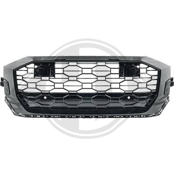 Diederichs KüHlergrill KüHlergitter Schwarz GläNzend FüR Audi Q8 4MN-image