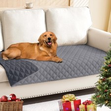 Waterproof Couch Covers for Dogs Washable, Reversible Pet Couch Covers for 3 ...