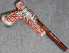 Vintage Marx Davy Crockett Themed Tin Litho Toy Pistol Gun For Parts NR