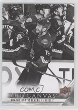 2022-23 Upper Deck Series 1 UD Canvas Black & White Shayne Gostisbehere #C4 2vh
