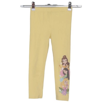 Disney Princess, Leggings, Größe: 110, Gelb, Print, Mädchen #djB
