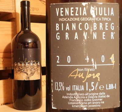 2001er Anfora - Bianco Berg - Josko Gravner - Magnum - TOP RARITÄT !!!!