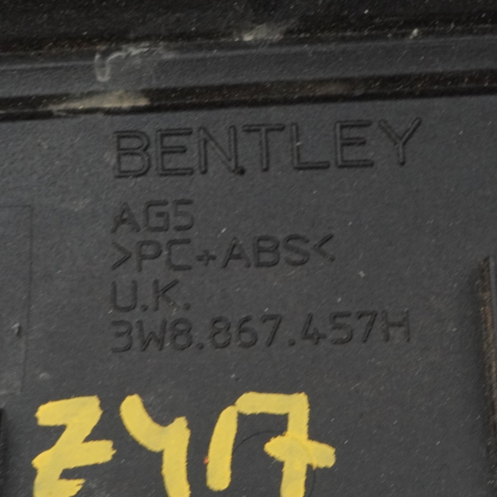 Bentley Continental GT 2003-2010 Front Right Trim panel P/N 3W8867458H