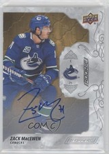 2019-20 Upper Deck Engrained Rookies Oak Auto Zack MacEwen #80 Auto 9cf