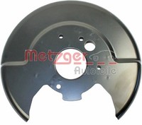 Hinterachse Rechts Metzger 6115118 Spritzblech, Bremsscheibe FüR Nissan