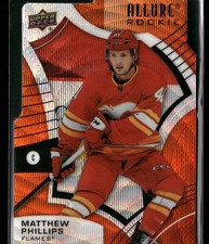 Matthew Phillips 2021-22 Upper Deck Allure #118 Orange Slice Die Cut Flames