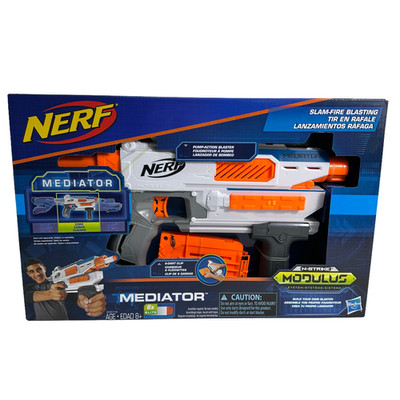 NERF  N-Strike Modulus Mediator Blaster Toy Dart Gun