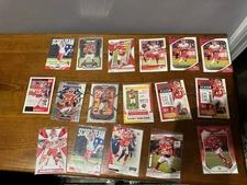 Patrick Mahomes Football NFL Card - Huge 17 Card Lot  HOF Collection