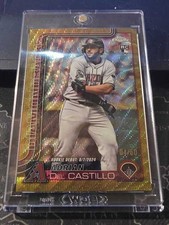 2025 Topps Chrome  Update- Adrian Del Castillo 4/50 RC Gold Wave Refractor