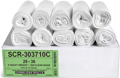20-30 Gallon Trash Bags - (Commercial 500 Pack) - Source Reduction Series Value
