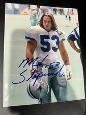 Dallas Cowboys Signed 8x10 Mark Stepnoski