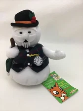 Rudolph Island Misfit Toys Sam Snowman 7" Plush Ornament Umbrella 1999 CVS Tags