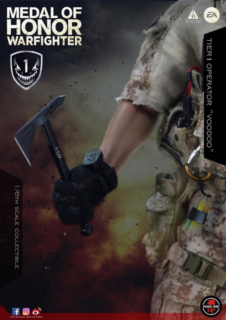 SoldierStory SS106 Medal Of Honor NAVY SEAL Voodoo 1/6