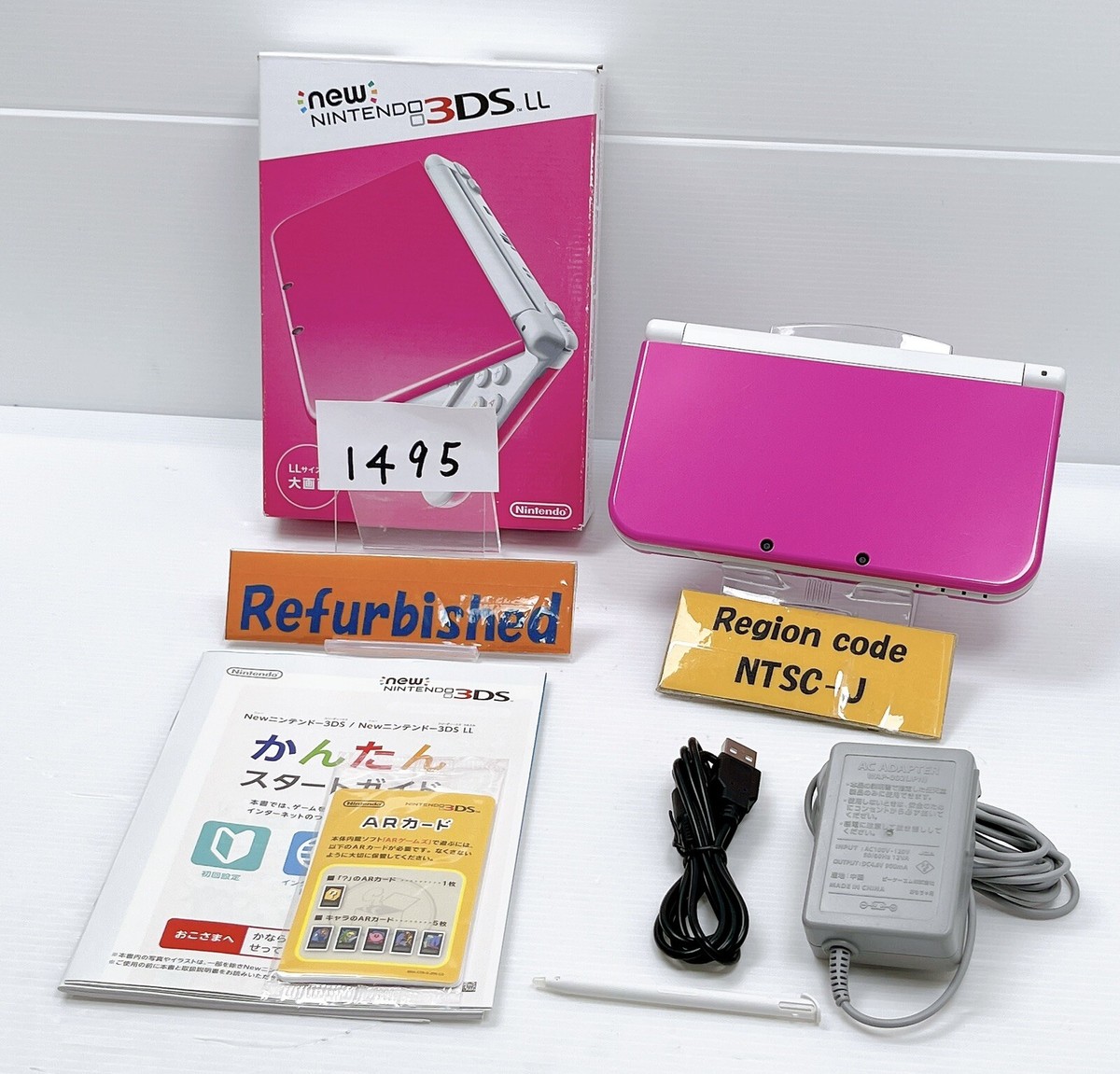Refurbished Excellent+++ New Nintendo 3DS XL Pink White