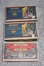 3 Boxes WORKING 1927 PROPP Noma Mazda Lamps Indoor Outdoor Xmas SWIRL Lights + 