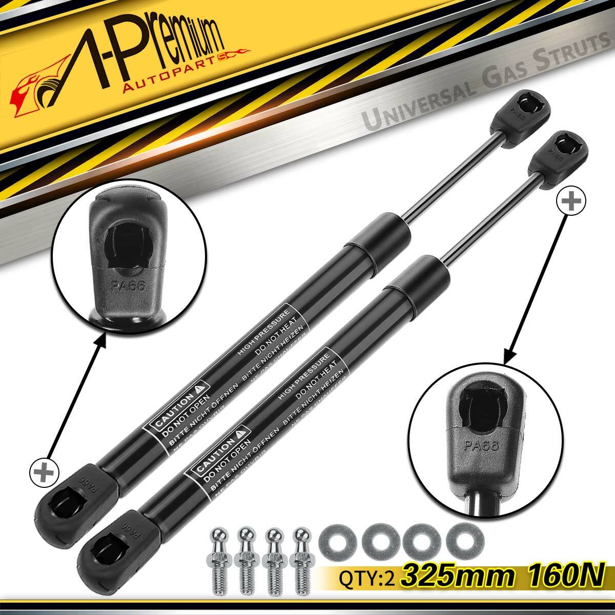 1 Pair Gas Struts for ARB Canopy Rear Window 325mm 160N 1921VR inc Toyota Hilux eBay
