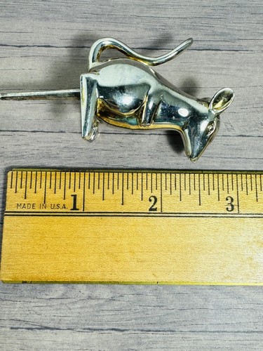 Vintage Maus Mäuse Käse Marker Weighty Bombay Godinger unterhaltsam 4 Stück - Bild 7 von 7