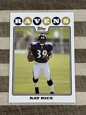 2008 Topps Football Ray Rice Rookie Card #352