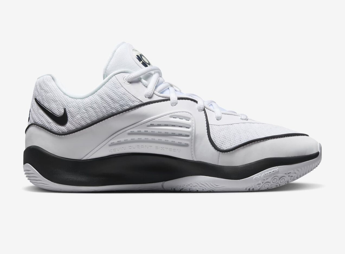 Nike KD16 White/Black Basketball Shoe DZ2927-100 US Men Size