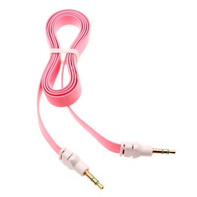 3.5mm Aux Cable Adapter Car Stereo Aux-in Audio Cord for Cell Phones