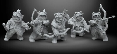 Star Wars Legion Miniatures - Ewok Archery Attack Squad - Pfeilbären