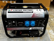 LPP2.5RE (FPG3800E2)  Lister Petter Petrol Generator 2.5kVA 50Hz