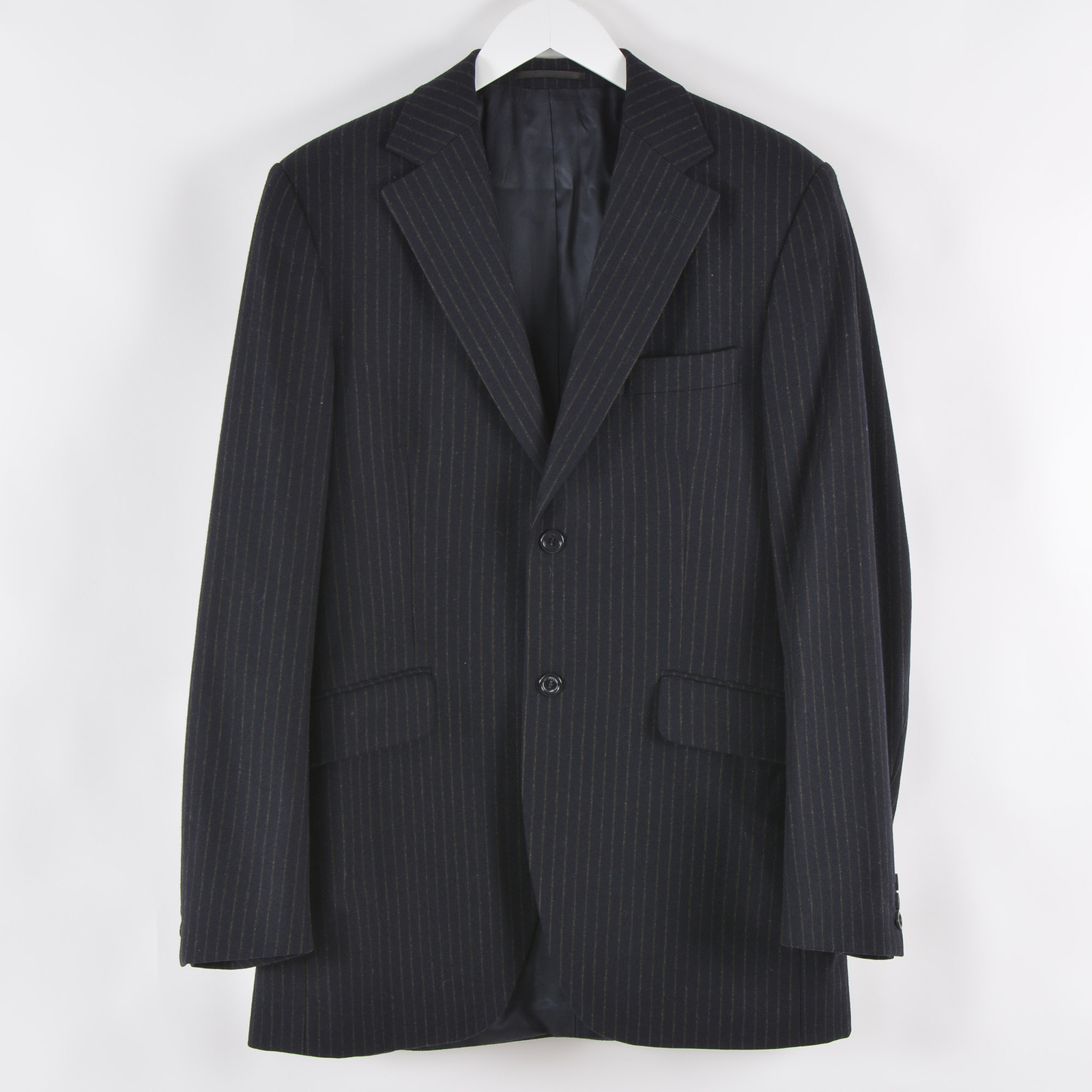 Tiger of Sweden Men's Blazer Size 150 Black Suit Jacket Button