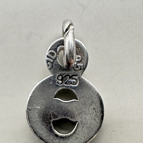 Theta Phi Alpha Sorority Pendant Sterling Silver Lavaliere Greek Letters - Picture 3 of 4