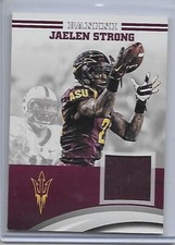 15-16 Panini Arizona State Sun Devils JAELEN STRONG worn football jersey JS-ASU