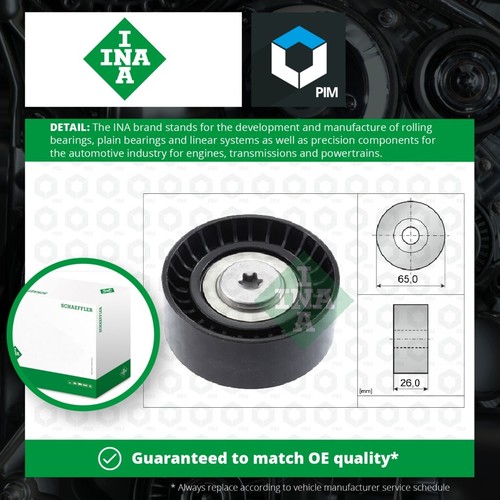 Aux Belt Idler Pulley fits BMW 520D F10, F11 2.0D 10 to 17 Guide