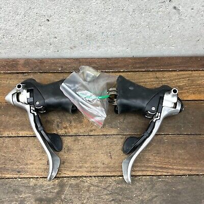 Vintage Shimano 105 Shifters Double ST-5500 Shift Levers 2x9 Vintage Shimano 105 Shifters Double ST-5500 Shift Levers 2x9