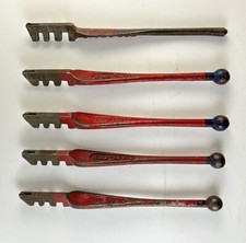 Lot of 5 Vintage RED DEVIL Glass Cutters Model No 023