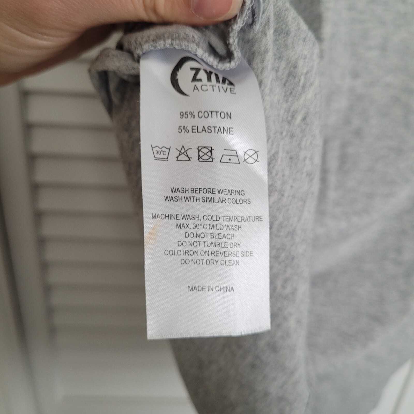 Zyia Active Women's Basic Heathered Gray Athletic… - image 9