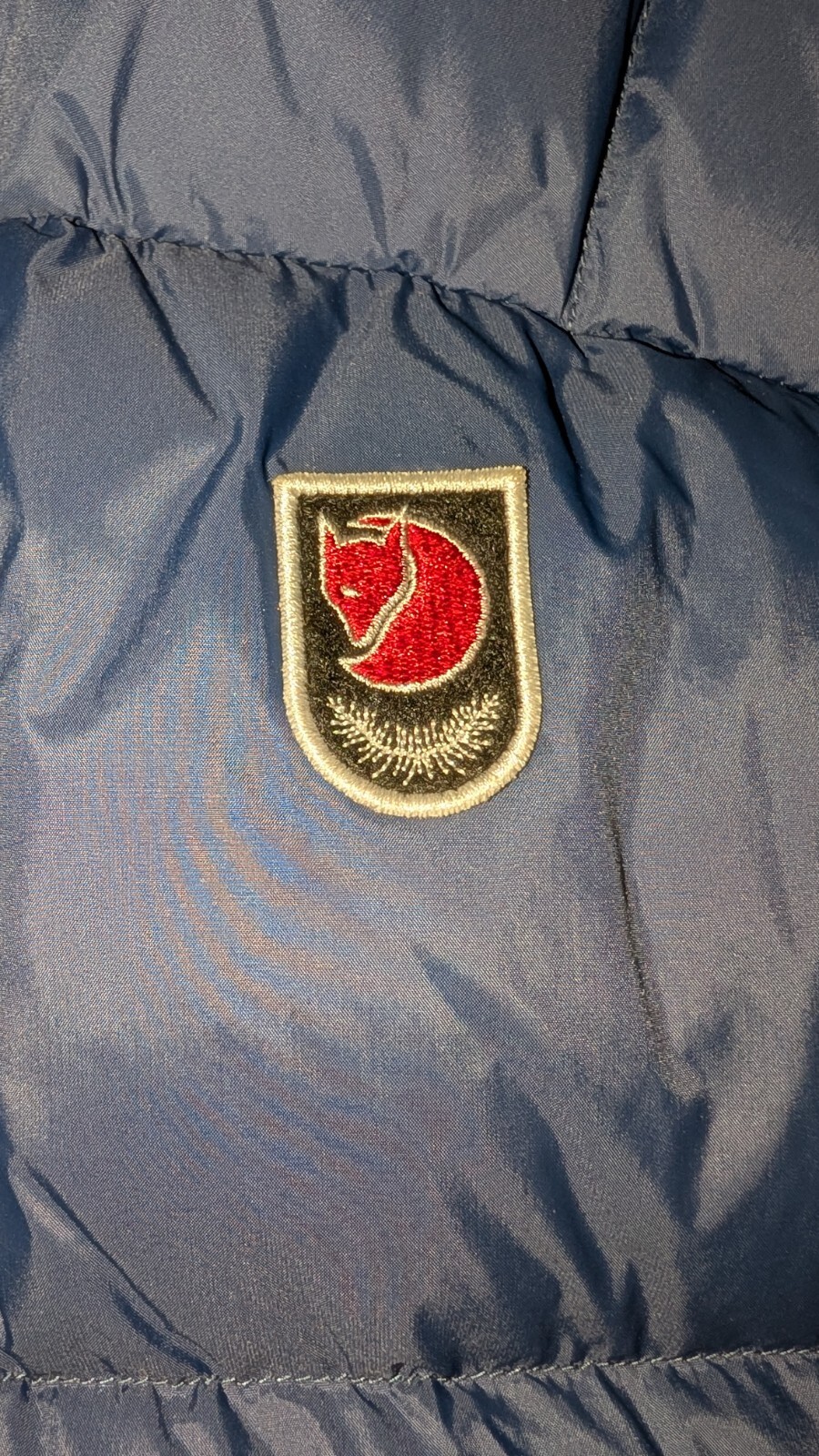 Fjallraven Expedition Jacket Mens Large Navy Down Hooded Reg $625 image 7